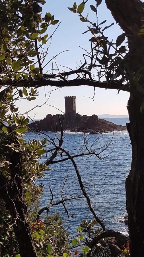 Saint Raphael, Cap Esterel Le Hameau. Vue Mer Exteriér fotografie